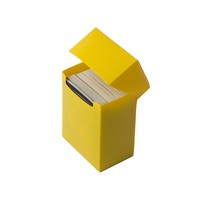 Boîte de rangement pour cartes à collectionner en plastique PP 60/80/100 personnalisée Organisateur d'autocollants pour cartes à jouer recyclables et écologiques