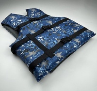 Gilet de sauvetage en tissu Oxford pour adultes, pour le surf, la natation, la pêche, la navigation, la sécurité en cas d'inondation, gilet de flottabilité PFD pour les sports nautiques