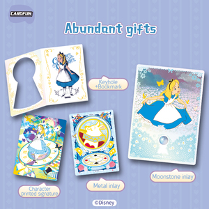 Cartes de collection édition commémorative <span class=keywords><strong>Alice</strong></span> <span class=keywords><strong>au</strong></span> <span class=keywords><strong>pays</strong></span> <span class=keywords><strong>des</strong></span> <span class=keywords><strong>merveilles</strong></span> - Voyage fantastique - Jouet pour enfant - Boîte de 24 cartes - Fabriqué en usine - Product Image 4