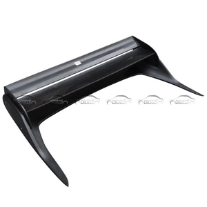 Double Layers Spoiler FRP Wings Rear Trunk <b>Splitter</b> for Nissan GTR R33 - Product Image 4
