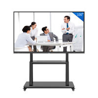 Интерактивная электронная доска Xyc 85 дюймов, 4 ГБ+32 ГБ, 4K UHD LCD, алюминиевая рамка, сенсорное управление 40 точками, двойная ОС (Android/Windows)