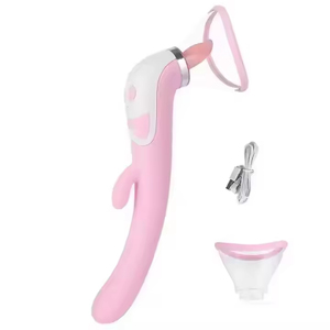 Vibrador de Lengua con Calor, Estimulador de Clítoris, Masajeador Eléctrico, Juguete Sexual para Adultos - Product Image 1