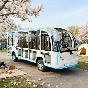 Autobús Turístico Eléctrico de 21 Asientos con Ventanas Laterales Abatibles, Autobús Turístico Eléctrico a Batería para Turistas - Product Image 1