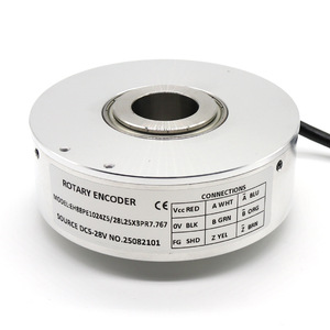 Encodeur rotatif d'ascenseur 1024 points, trou de câblage 25 mm, métal industriel pour pièces d'ascenseur - Product Image 3