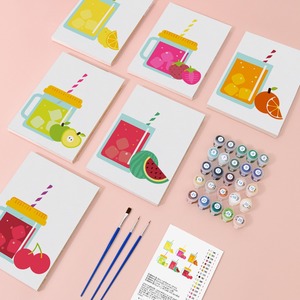 6-Mảnh Thiết Lập Tùy Chỉnh Sơn Bằng Số Cho Người Lớn, Đa Bảng Điều Chỉnh Vải Tường Nghệ Thuật Vẽ Tranh <span class=keywords><strong>Kit</strong></span> Đối Với Trang Trí Nội Thất - Product Image 5