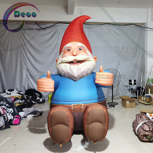 Kustom 3-Meter PVC balon pria tua tiup bahan Oxford dekorasi acara luar ruangan Blower promosi tersedia - Product Image 1