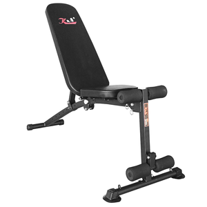 <span class=keywords><strong>Banc</strong></span> de gymnastique multifonctionnel réglable Équipement d'exercice Entraînement Fitness Incline Press Noir OEM Nouveau produit Bodybuilding - Product Image 1