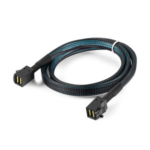 <b>Mini</b> Sas Sff 8643 Hd 12g Signal Cable Silver Plated Wire For Server Data Transmission - Product Image 5