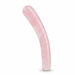 Varita de Cuarzo Rosa de Cristal Rosa para Masaje Vaginal, Juguete Sexual Yoni, Dildo de Cuarzo Rosa para Mujer, Piedra Curativa - Product Image 1