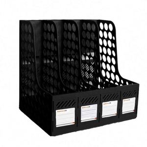 Organizador de Revistas de Plástico para Escritorio, Porta Archivos A4, Estante de Almacenamiento de Documentos de Oficina, Porta Revistas - Product Image 1