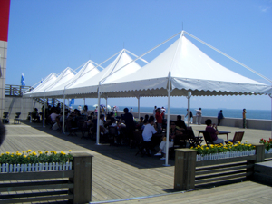 Ngoài trời 5*5m triển lãm thương mại chùa lều cho triển lãm và thuyết trình - Product Image 4