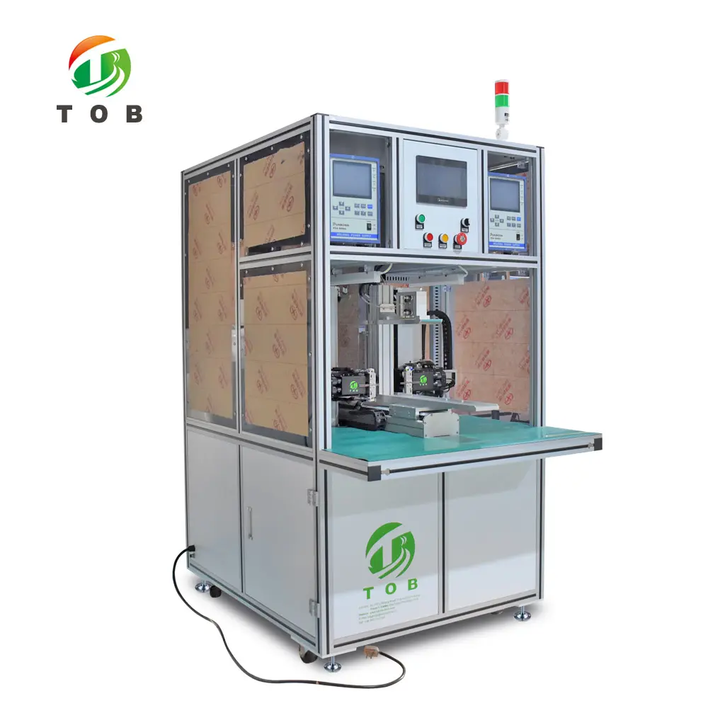 TOBソリッドステートバッテリー自動両面スポット溶接機