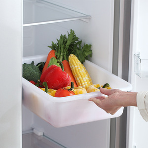 Plastic Storage Bin Rectangle 120mm High Eco Friendly Food <b>Container</b> No Lid Standing Type BT 015 - Product Image 2
