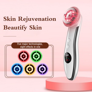 Appareil de beauté anti-âge à 5 couleurs de luminothérapie, masseur facial vibrant pour un nettoyage en profondeur et une absorption efficace - Product Image 4