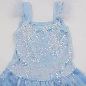 Disfraz <span class=keywords><strong>de</strong></span> Princesa Elsa <span class=keywords><strong>de</strong></span> Frozen para Niñas, Falda Azul con Copos <span class=keywords><strong>de</strong></span> Nieve, Aurora, Disfraz <span class=keywords><strong>de</strong></span> Princesa para Niños, TV y Cine, Halloween, Fiesta, Juego <span class=keywords><strong>de</strong></span> Roles, Carnaval - Product Image 3
