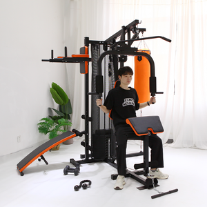 Equipo de entrenamiento para casa, equipo deportivo, gimnasio en casa, 3 estaciones, <span class=keywords><strong>multigimnasio</strong></span> - Product Image 5