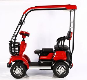 Le chariot de golf électrique à batterie au plomb à moteur 650W à siège unique à quatre roues peut être personnalisé en couleur - Product Image 5