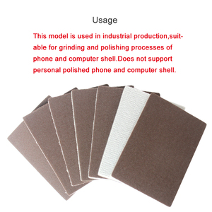<span class=keywords><strong>Lija</strong></span> de espuma cuadrada roja de 70*100mm para uso en húmedo o seco, con flocado de doble cara, para pulido de coches, metal, madera y paneles de yeso. - Product Image 3