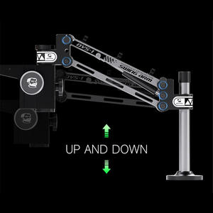 DVS-1 実体顕微鏡 油圧スイングアーム ダンピング式手ぶれ補正 360度回転 フリーサスペンド 耐荷重6kg 内蔵 - Product Image 4