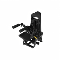 Machine 2-en-1 d'extension et de flexion des jambes avec pile de poids, équipement de gym commercial pour l'entraînement des ischio-jambiers et des quadriceps