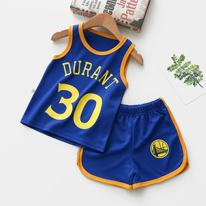 Gilet <span class=keywords><strong>sportivo</strong></span> estivo e pantaloncini <span class=keywords><strong>abbigliamento</strong></span> <span class=keywords><strong>sportivo</strong></span> per bambini di mezza età in due pezzi - Product Image 6