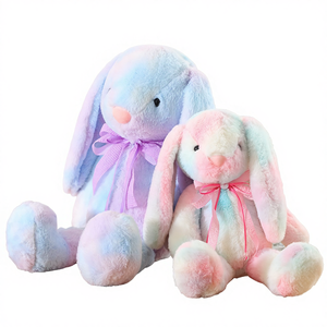 Peluche de Conejo <span class=keywords><strong>Bonnie</strong></span> de Orejas Largas y Coloridas, Muñeco de Peluche para Niñas, Regalo de Cumpleaños, Muñeco de Peluche de Algodón PP - Product Image 1