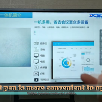 Pantalla Plana Interactiva de 65 Pulgadas, Pantalla LCD Interactiva para Publicidad Digital en Centros Comerciales