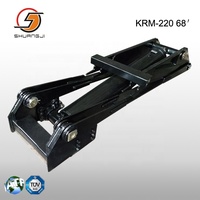 Système de levage hydraulique pour benne basculante 25-45 tonnes pour pièces de remorquage sous levier