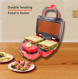 Fabricante de <span class=keywords><strong>sandwichera</strong></span> eléctrico, parrilla eléctrica icrowave, venta directa de fábrica, 2023 - Product Image 4