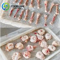 Unité de désossage automatique de haute précision pour la production de cuisses de poulet désossées, désossateur de cuisses de poulet