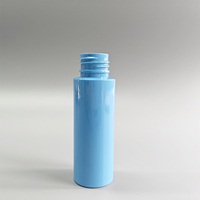 Fournisseur de flacons en PET cylindriques OEM de 60 ml 24/410 pour lotion, tonique, soins de la peau, nettoyage personnel, emballage cosmétique