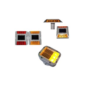Solar Road <b>Stud</b> 6led High Intensity Prismatic <b>Plastic</b> Roadway Marker - Product Image 4