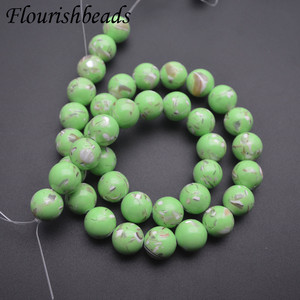 Chất Lượng Tốt Hợp Thời Trang Tự Nhiên Mdero Vỏ 4Mm Mịn Vòng Hình Dạng Thời Trang Đầy Màu Sắc Lỏng Hạt Cho Đồ Trang Sức Vòng Cổ Vòng Đeo Tay Làm - Product Image 6