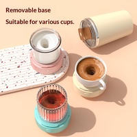 Mug à Mélange Automatique Électrique Rechargeable 2026, 400ML, en Acier Inoxydable, Tasse Mélangeuse à Café à Grande Vitesse pour Usage Intérieur