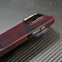 Coque de téléphone OEM en aramide de carbone pour iPhone 14 15 16 Coque de téléphone portable en métal de haute qualité