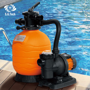 Water Crown Ventes directes d'usine 220v Pompe à filtre à sable Filtre à sable de piscine en plastique - Product Image 4