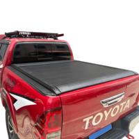 Couverture de benne rigide rétractable pour pick-up électrique, étanche, compatible avec les bennes TOYOTA 5.5FT et 6.6FT (2012-2022)