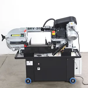 High Quality Band Saw For Metal Cutting Small Band Saw Machine BRV-200