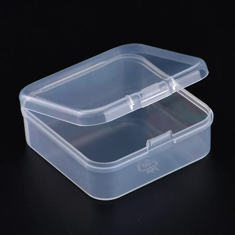 Packaging Containers Finishing Box Small Plastic Storage Packaging Clear Round Plastic Travel Plastic Containers with Lids