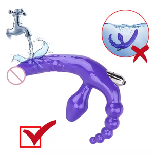 <span class=keywords><strong>Vibrador</strong></span> Dildo Strapless con Correa, Juguetes Sexuales para Adultos, <span class=keywords><strong>Doble</strong></span> Penetración, Tapón Anal, Cuentas Anales, Vibradores para Mujeres Lesbianas - Product Image 5