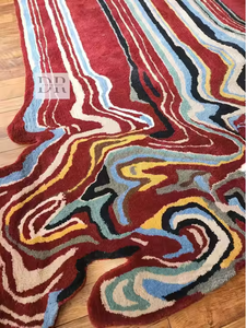 Tapis en laine touffeté à la main de conception persane de luxe Style moderne pour la maison sol salle à manger salon cuisine chambre hôtel espaces de bureau - Product Image 4