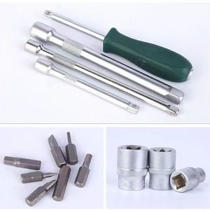 Juego de Llaves de Trinquete de 24 Dientes, 144 Piezas, Herramientas de Reparación Automotriz, Kit Completo para Hogar y Jardín, en Caja con 144 Puntas # - Product Image 3