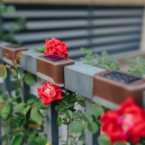 Lampes de guidage LED solaires étanches pour l'extérieur, éclairage mural de cour et d'escalier pour la conception paysagère - Product Image 3