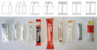 Offre Spéciale pochette automatique Mayonnaise Ketchup pâte Sauce liquide sachet ketchup sauce machine d'emballage