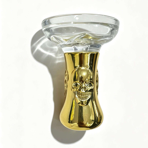Cazoleta de shisha de cristal esmerilado con diseño de animales, empaquetada en caja - Product Image 2