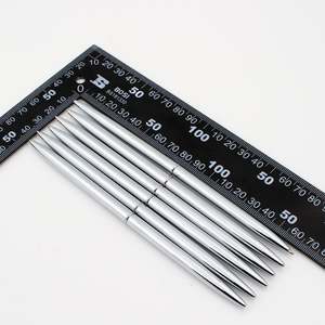 Stylo bille métallique de luxe personnalisé pour hôtel, largeur d'écriture 1,0 mm, avec logo gravé au laser - Product Image 5