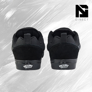 Chaussures de skate en toile Vans Knu-Skool 'Triple Black' pour toutes les saisons, style décontracté - Product Image 4