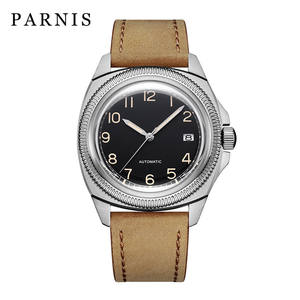 Bernik montre mécanique automatique re-gravé tchèque Air Force Pilot Design 22mm affichage analogique NH35 Core étanche - Product Image 3