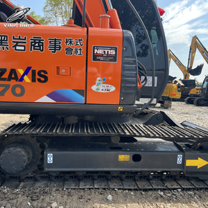 Used Hitachi70 MiniCrawler Excavator 7Ton 0.3m³<b>Bucket</b> Original Japan Brand <b>Small</b> Construction Excavator Low Hours Good Condition - Product Image 6