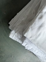 工业用高品质白色毛圈棉布抹布，用于装饰和建筑粉尘控制 - Product Image 2